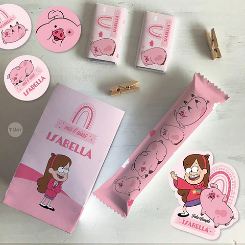 Kit Imprimible Pato Mabel Gravity Falls