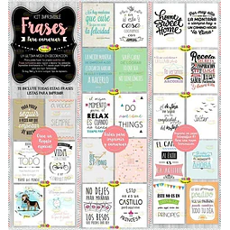 Kit Imprimible Láminas Con Frases E Imágenes Para Cuadros