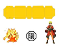 Kit Imprimible Naruto Letras 3d Editable + Imágene Png