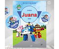 Kit Imprimible Robo Car Robocar Poli