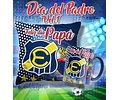 40 Plantillas Sublimación Padre Tazas Cojines Futbol Chile
