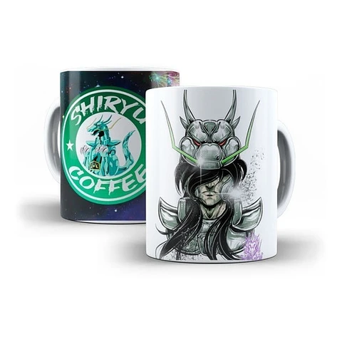Diseños Plantillas Tazas Caballeros Del Zodiaco Sublimación