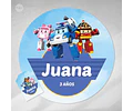 Kit Imprimible Robo Car Robocar Poli