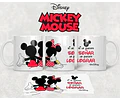 Diseños Plantillas Tazas Mickey Mouse Disney Sublimación M1