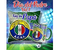 40 Plantillas Sublimación Padre Tazas Cojines Futbol Chile