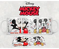 Diseños Plantillas Tazas Mickey Mouse Disney Sublimación M1
