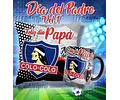 40 Plantillas Sublimación Padre Tazas Cojines Futbol Chile