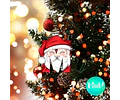 Kit Imprimible Mini Letras 3d Editables Navidad