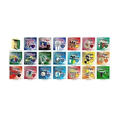 40 Plantillas Sublimación Padre Tazas Cojines Futbol Chile