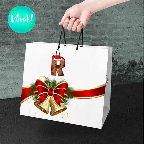 Kit Imprimible Mini Letras 3d Editables Navidad