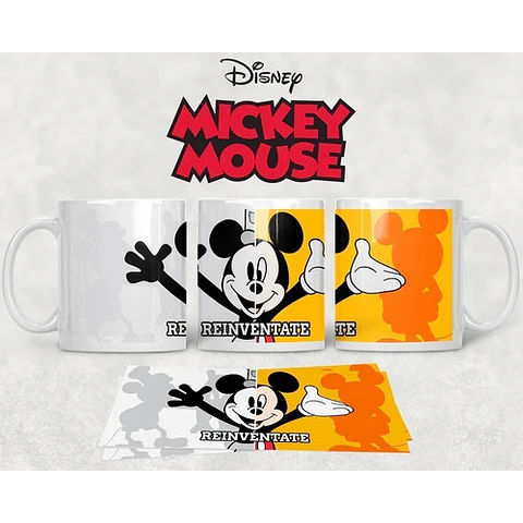 Diseños Plantillas Tazas Mickey Mouse Disney Sublimación M1
