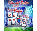 40 Plantillas Sublimación Padre Tazas Cojines Futbol Chile