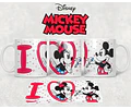 Diseños Plantillas Tazas Mickey Mouse Disney Sublimación M1