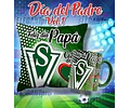 40 Plantillas Sublimación Padre Tazas Cojines Futbol Chile