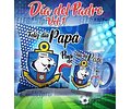 40 Plantillas Sublimación Padre Tazas Cojines Futbol Chile