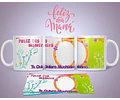 Diseños Plantillas Tazas C/ Foto Día De La Madre Sublimar M8