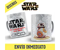 Kit Diseños Plantillas Tazas Star Wars Sublimación M3
