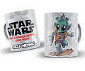 Kit Diseños Plantillas Tazas Star Wars Sublimación M3
