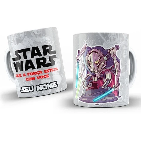 Kit Diseños Plantillas Tazas Star Wars Sublimación M3