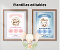 Plantilla Editable En Powerpoint De Nacimiento X 12!!