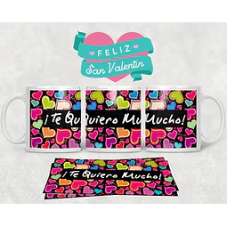 Diseños Plantillas Tazas San Valentin Amor Sublimación M2 