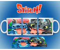 Kit Diseños Plantillas Tazas Stitch Ohana Sublimación M1