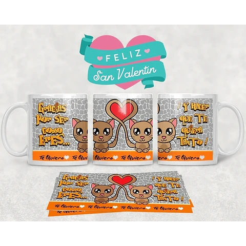 Diseños Plantillas Tazas San Valentin Amor Sublimación M2 