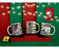 Plantillas Diseños Para Tazas Navidad Sublimación M53