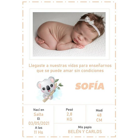 Plantilla Editable En Powerpoint De Nacimiento X 12!!