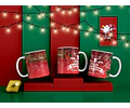 Plantillas Diseños Para Tazas Navidad Sublimación M53