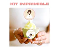 Kit Imprimible Comunión Nena 100% Editable Candy Bar Deco