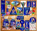 Kit Imprimible Sonic Cumpleaños Candy Bar Fiesta Cotillon..