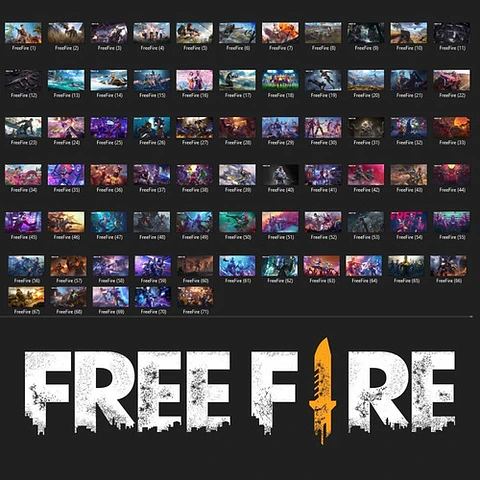 Kit Free Fire Clipart Png Y Papeles Digitales