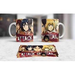 23 Plantillas Sublimación Tazas - Anime