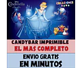 Kit Imprimible Candy Bar Cenicienta El Mas Completo