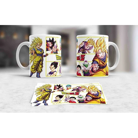 23 Plantillas Sublimación Tazas - Anime