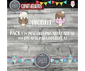 Pack Imágenes Hd Clipart Tiernos Helados Heladitos Caperuza