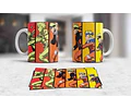 23 Plantillas Sublimación Tazas - Anime