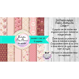 Papeles Digitales Fondos Shabby Chic Rosa Y Bordo E3