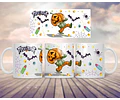 Pack Plantillas Sublimación Tazas - Halloween #3 + Regalo
