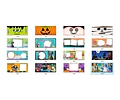 Pack Plantillas Sublimación Tazas - Halloween #3 + Regalo