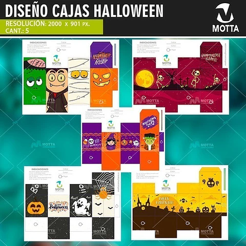 Pack Plantillas Sublimación Tazas - Halloween #3 + Regalo