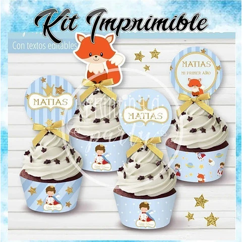 Kit Imprimible Candy Bar El Principito El Más Completo