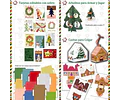 Kit Imprimible Navidad Mega Pack Diamante