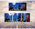 Pack Plantillas Sublimación Tazas - Halloween #3 + Regalo