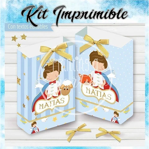 Kit Imprimible Candy Bar El Principito El Más Completo