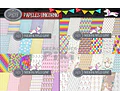 Pack Digital Gigante Papeles Clipart Unicornio Full Completo