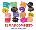 Kit Photo Booth Cumpleaños Cumple 50 Frases Y Props Completo