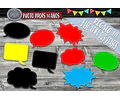Kit Photo Booth Cumpleaños Cumple 50 Frases Y Props Completo