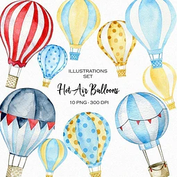 Cliparts Imagenes Png Globos Aerostaticos 2  Is20